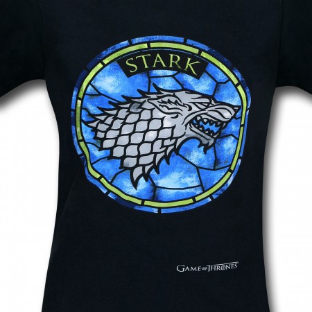 Game Of Thrones Stark Stained Glass T-Shirt