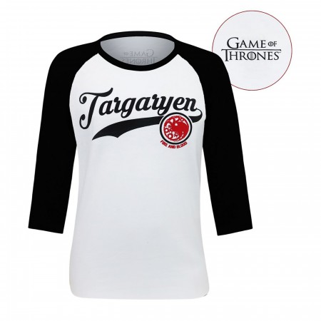 Game of Throne Targaryen Men's Baseball T-Shirt