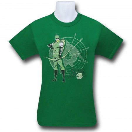 Green Arrow Drawing Arrow T-Shirt