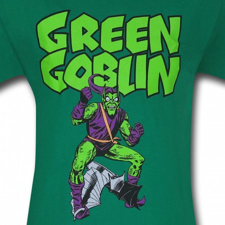 Green Goblin Glider Green T-Shirt