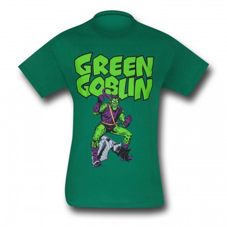 Green Goblin Glider Green T-Shirt