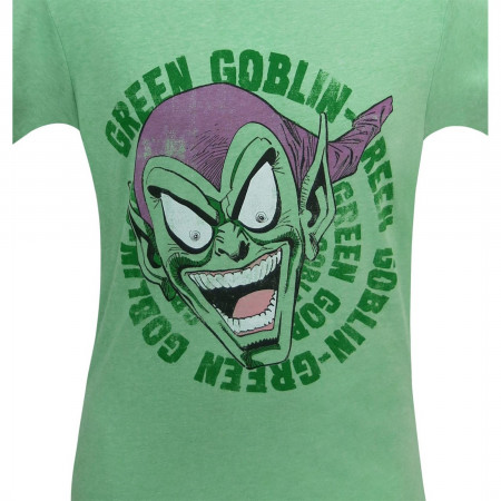 Green Goblin Laughing Green T-Shirt
