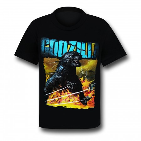 Godzilla Nuclear Breath Kids T-Shirt