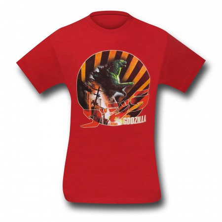 Godzilla Red Sun T-Shirt