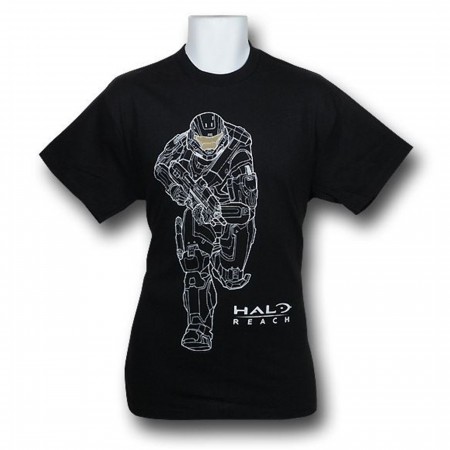 HALO  Master Chief Running T-Shirt