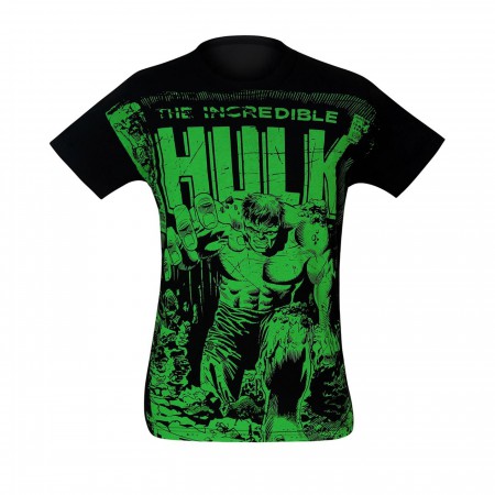 Hulk #105 Cover Black 30 Single T-Shirt