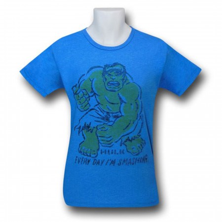 Hulk Every Day Smashing Junk Food T-Shirt