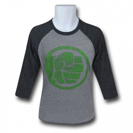 Hulk Fist Bump Men's Baseball T-Shirt