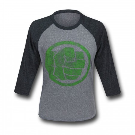 Hulk Fist Bump Men's Baseball T-Shirt