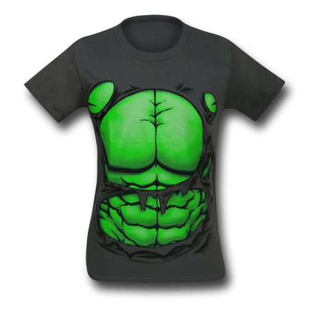 Incredible Hulk Rip Through 30 Single T-Shirt