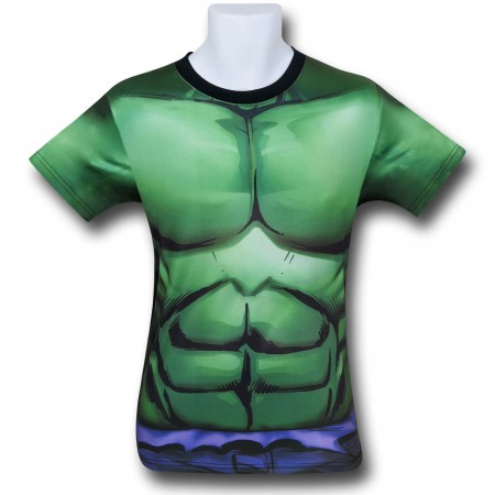 Hulk Sublimated Costume Fitness T-Shirt