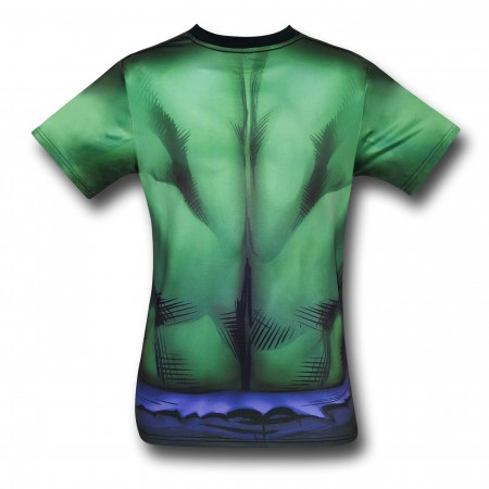 Hulk Sublimated Costume Fitness T-Shirt