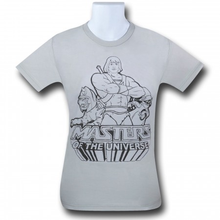 He-Man Logo Toppers 30 Single T-Shirt