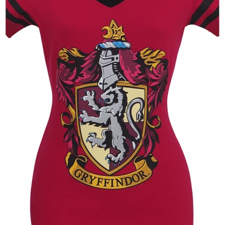 Harry Potter Gryffindor Women's V-Neck T-Shirt