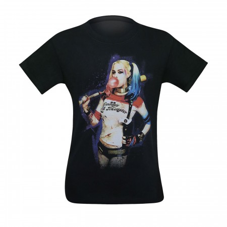 Harley Quinn Suicide Squad Bubble Men's T-Shirt