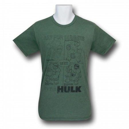 Hulk Art Dummies Junk Food T-Shirt