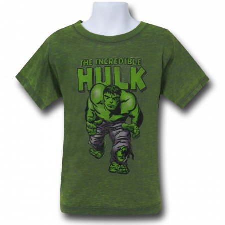 Hulk Green Rage Kids T-Shirt
