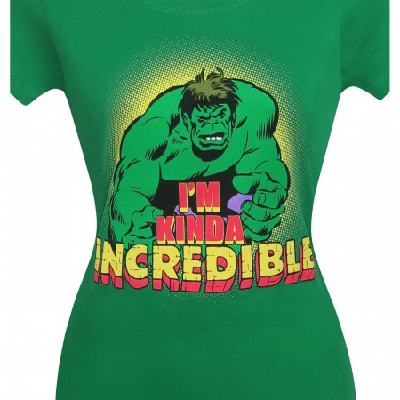 Hulk Women's I'm Kinda Incredible T-Shirt