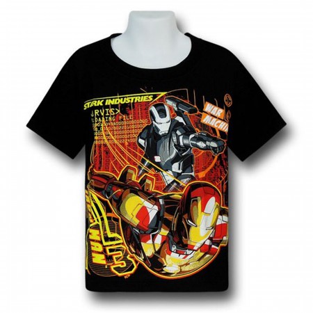 Iron Man 3 Stark Industries Kids T-Shirt