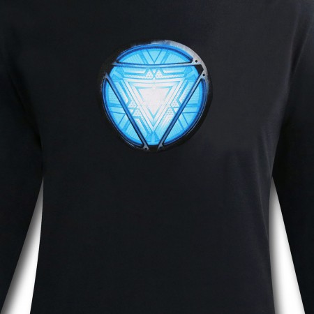 Iron Man Blue Arc Long Sleeve T-Shirt