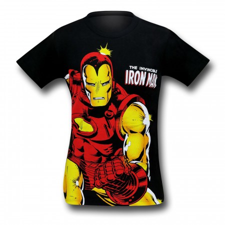 Iron Man Invincible Big Image 30 Single T-Shirt