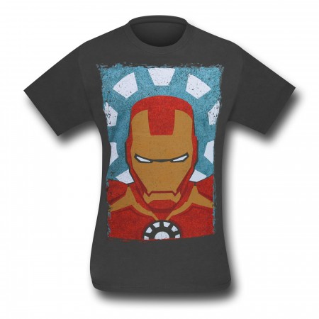 Iron Man Minimal Grey 30 Single T-Shirt