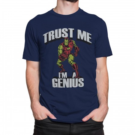 Iron Man Trust Me I'm A Genius Men's T-Shirt