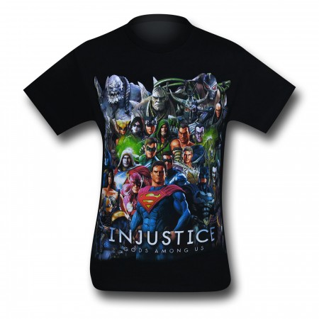Injustice Big Group T-Shirt
