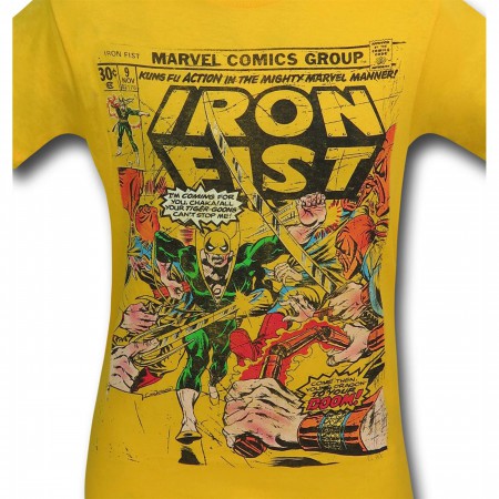 Iron Fist Comic Cover Men's T-Shirt