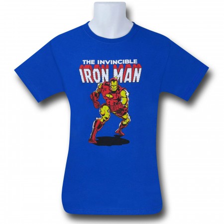 Iron Man Royal Blue Invincible T-Shirt