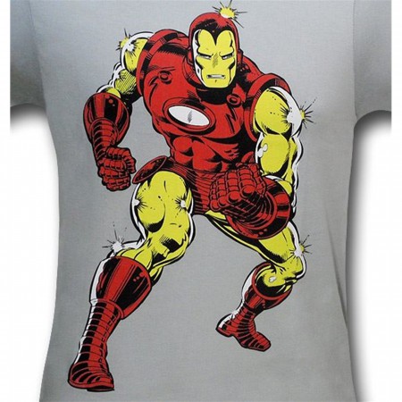 Iron Man Big Print 30 Single T-Shirt