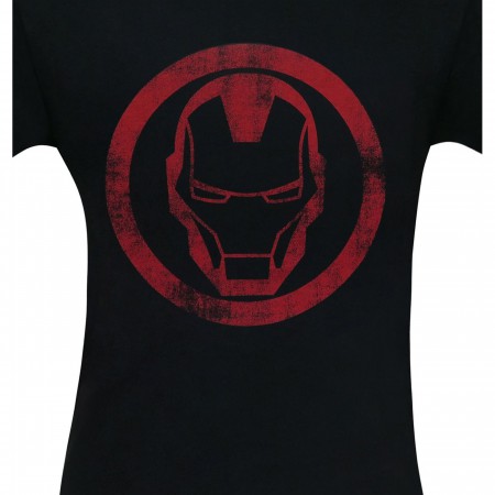 Iron Man Distressed Icon Men's T-Shirt