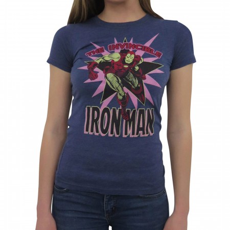 Iron Man Invincible Burst Women's T-Shirt