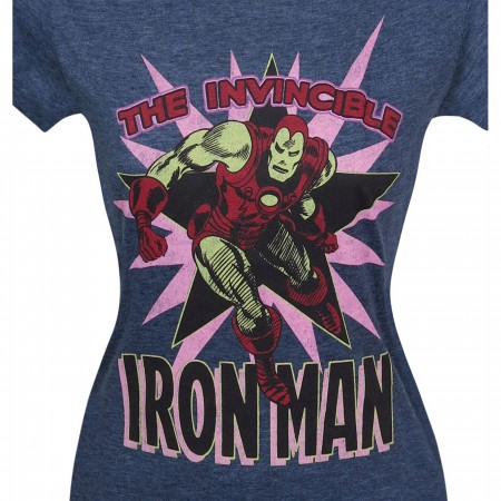 Iron Man Invincible Burst Women's T-Shirt