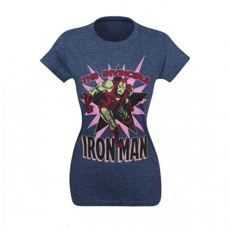 Iron Man Invincible Burst Women's T-Shirt