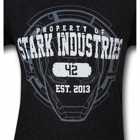 Iron Man Property of Stark 30 Single T-Shirt