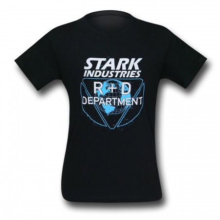 Iron Man Stark R & D Dept. 30 Single T-Shirt