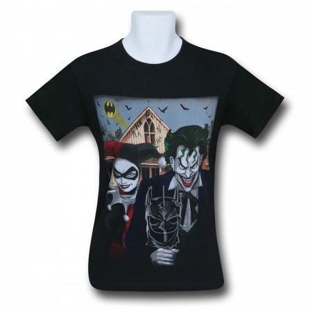 Joker and Harley American Gothic Men's T-Shirt