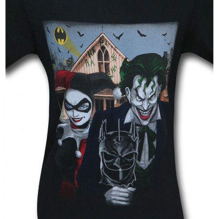 Joker and Harley American Gothic Men's T-Shirt