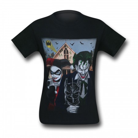 Joker and Harley American Gothic Men's T-Shirt