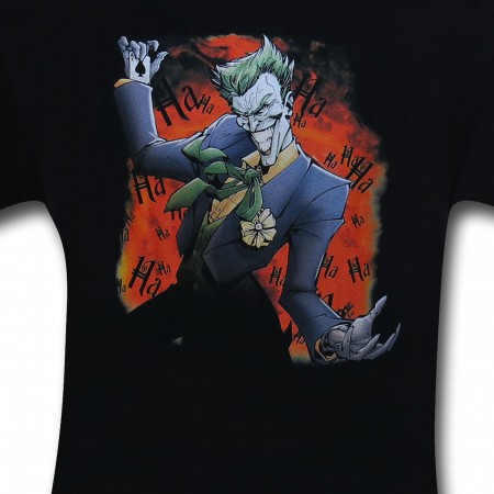 Joker and His Ace Black T-Shirt