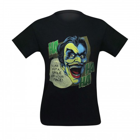 Joker Can I Put a Smile on Your Face Men's T-Shirt