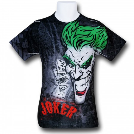 Joker Sprays the City Sublimated T-Shirt