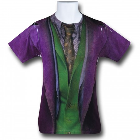 Joker Dark Knight Sublimated Costume T-Shirt
