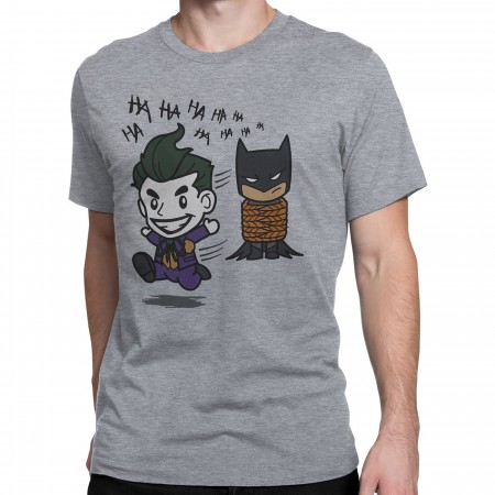 Joker Gotcha All Tied Up Chibi Men's T-Shirt