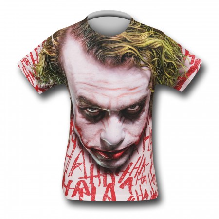 Joker Ledger Face Sublimated T-Shirt
