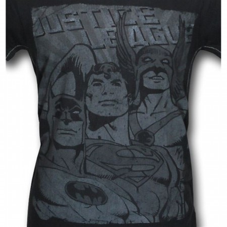 Justice League 3 Heroes Trunk T-Shirt