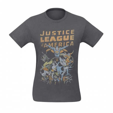 Justice League of America Big Group Men's T-Shirt