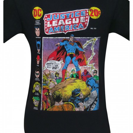 Justice League of America Comic Cover Men's T-Shirt