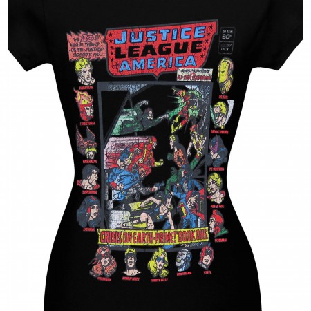 JLA Crisis on Earth Prime Women's T-Shirt